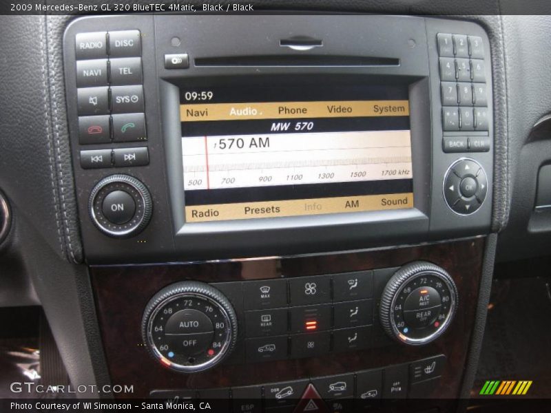 Black / Black 2009 Mercedes-Benz GL 320 BlueTEC 4Matic