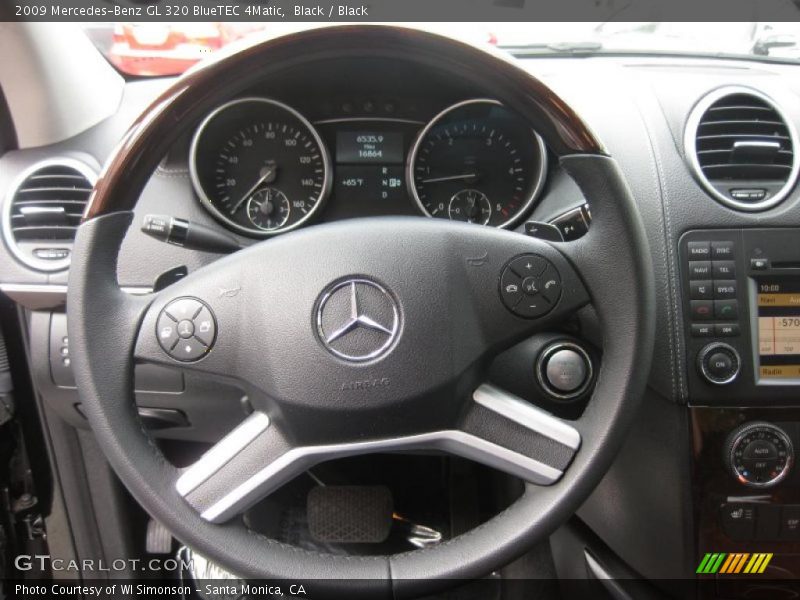Black / Black 2009 Mercedes-Benz GL 320 BlueTEC 4Matic