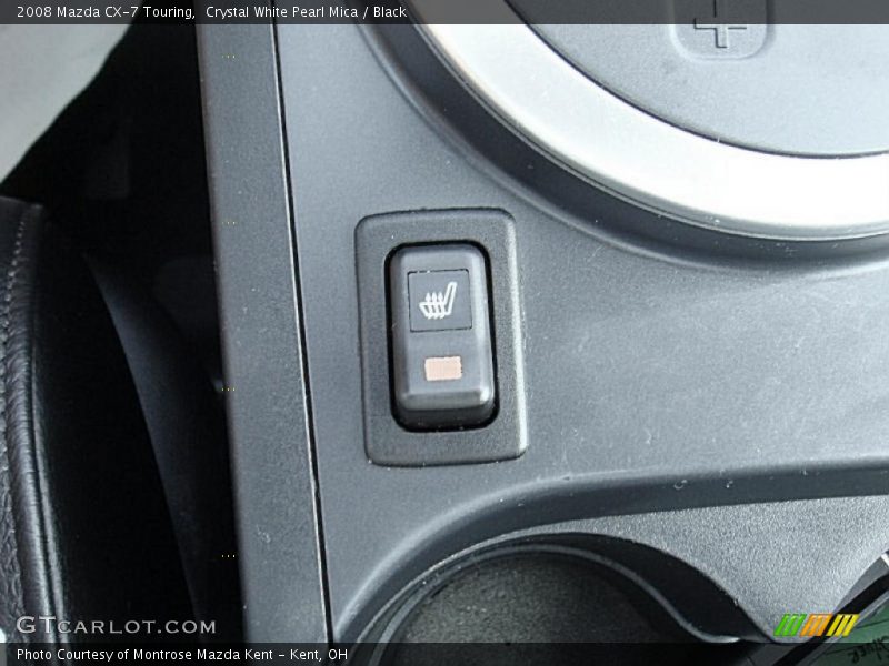 Crystal White Pearl Mica / Black 2008 Mazda CX-7 Touring