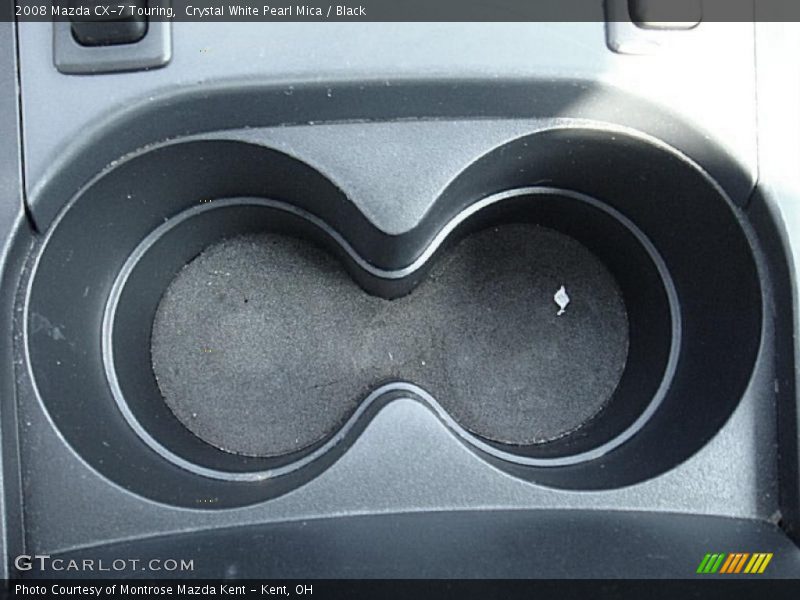 Crystal White Pearl Mica / Black 2008 Mazda CX-7 Touring