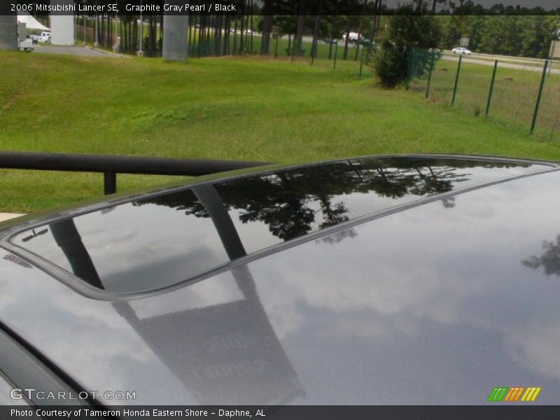 Graphite Gray Pearl / Black 2006 Mitsubishi Lancer SE