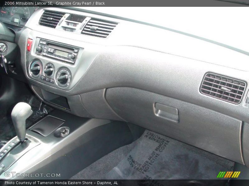 Graphite Gray Pearl / Black 2006 Mitsubishi Lancer SE