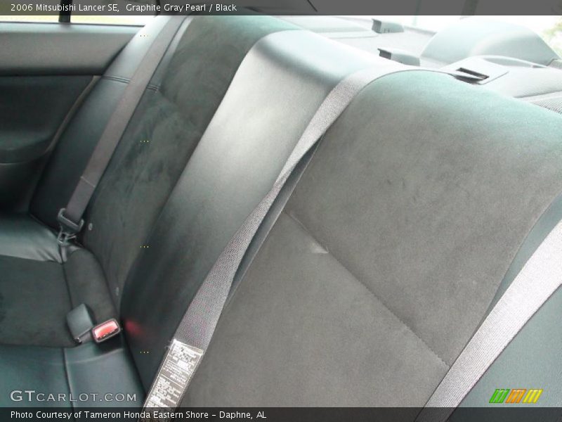 Graphite Gray Pearl / Black 2006 Mitsubishi Lancer SE