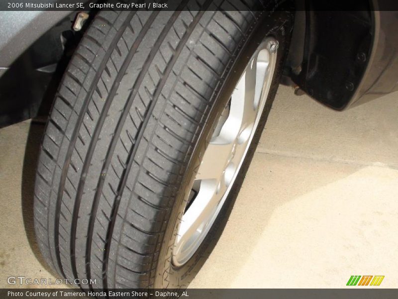 Graphite Gray Pearl / Black 2006 Mitsubishi Lancer SE