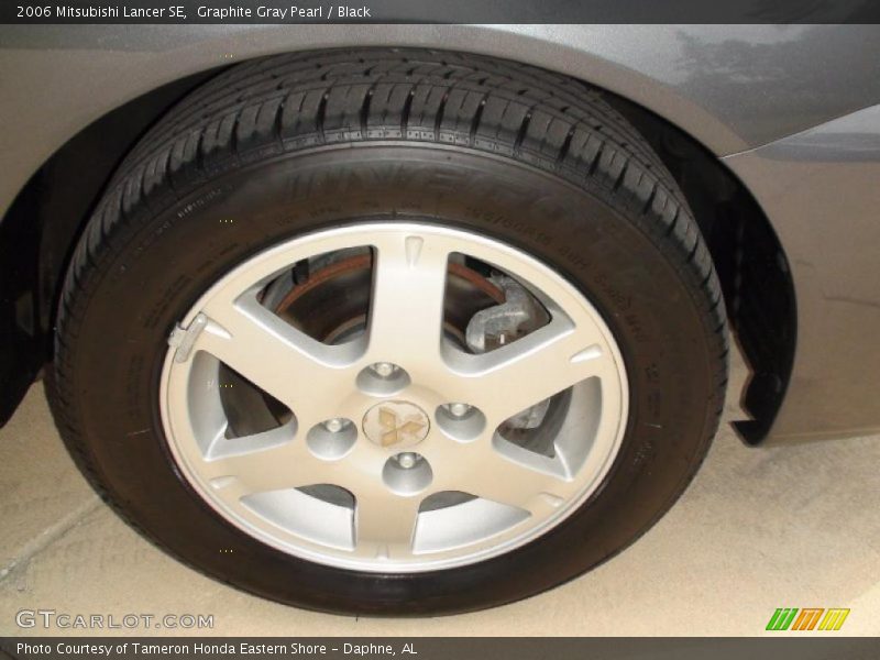 Graphite Gray Pearl / Black 2006 Mitsubishi Lancer SE