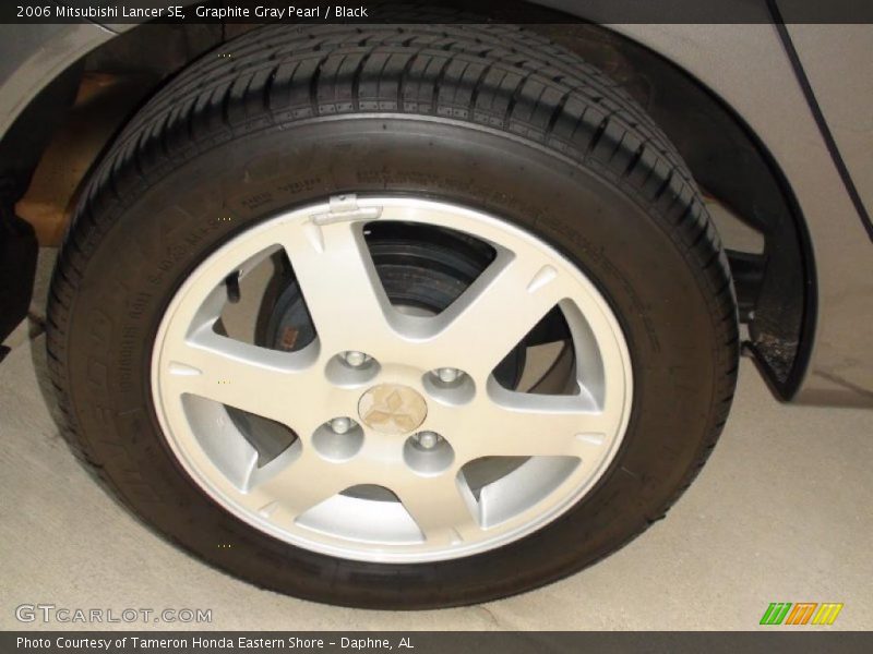 Graphite Gray Pearl / Black 2006 Mitsubishi Lancer SE