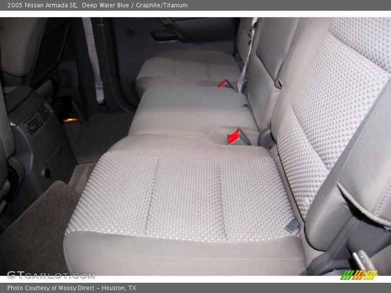 Deep Water Blue / Graphite/Titanium 2005 Nissan Armada SE