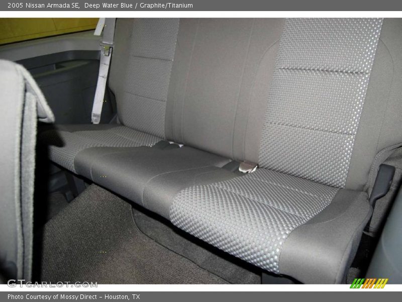 Deep Water Blue / Graphite/Titanium 2005 Nissan Armada SE