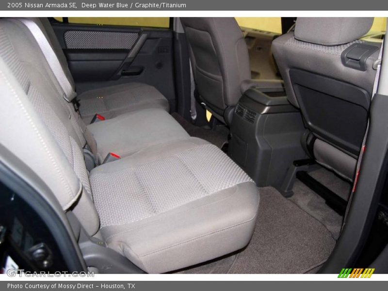 Deep Water Blue / Graphite/Titanium 2005 Nissan Armada SE