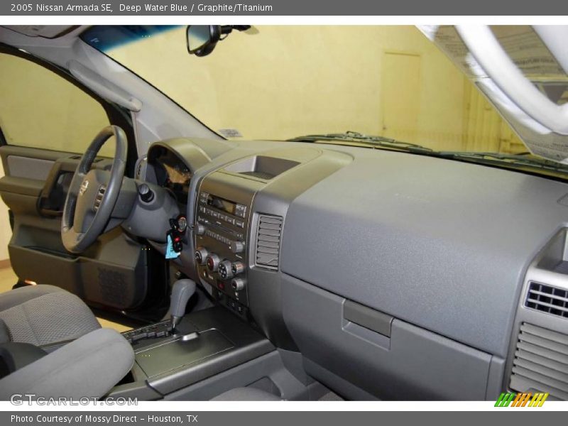 Deep Water Blue / Graphite/Titanium 2005 Nissan Armada SE