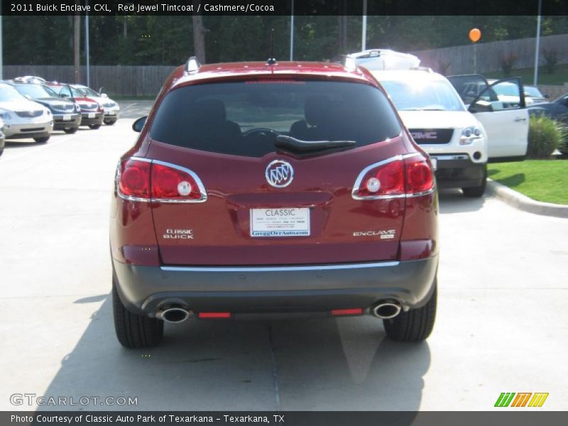Red Jewel Tintcoat / Cashmere/Cocoa 2011 Buick Enclave CXL