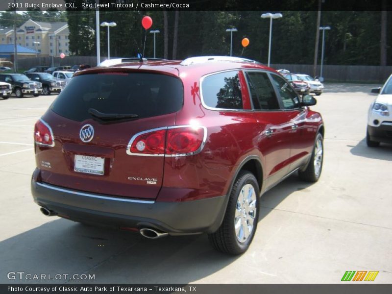 Red Jewel Tintcoat / Cashmere/Cocoa 2011 Buick Enclave CXL