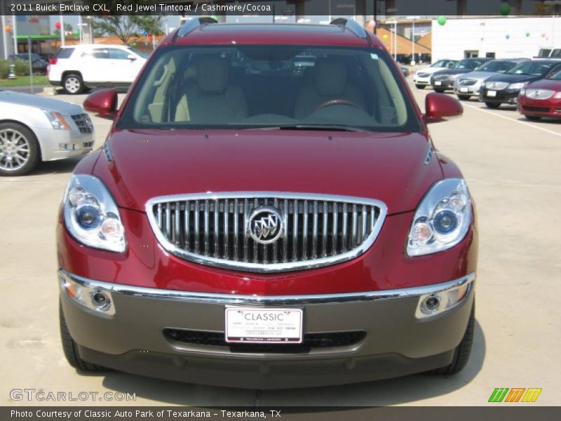 Red Jewel Tintcoat / Cashmere/Cocoa 2011 Buick Enclave CXL