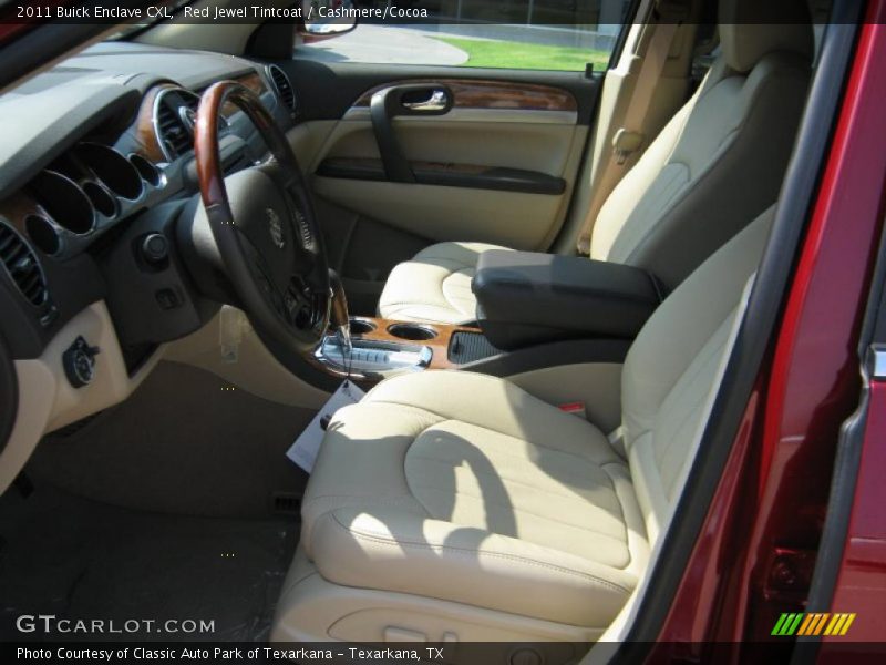 Red Jewel Tintcoat / Cashmere/Cocoa 2011 Buick Enclave CXL