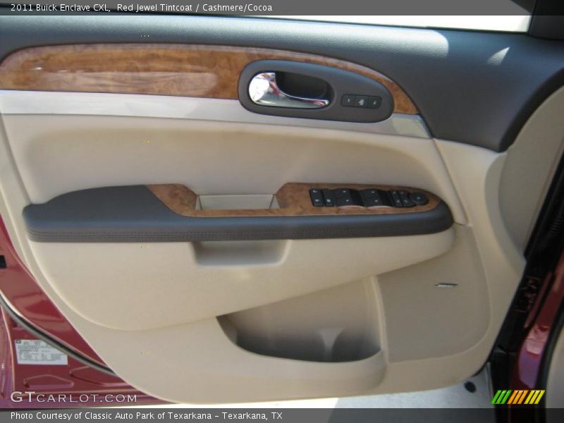 Red Jewel Tintcoat / Cashmere/Cocoa 2011 Buick Enclave CXL