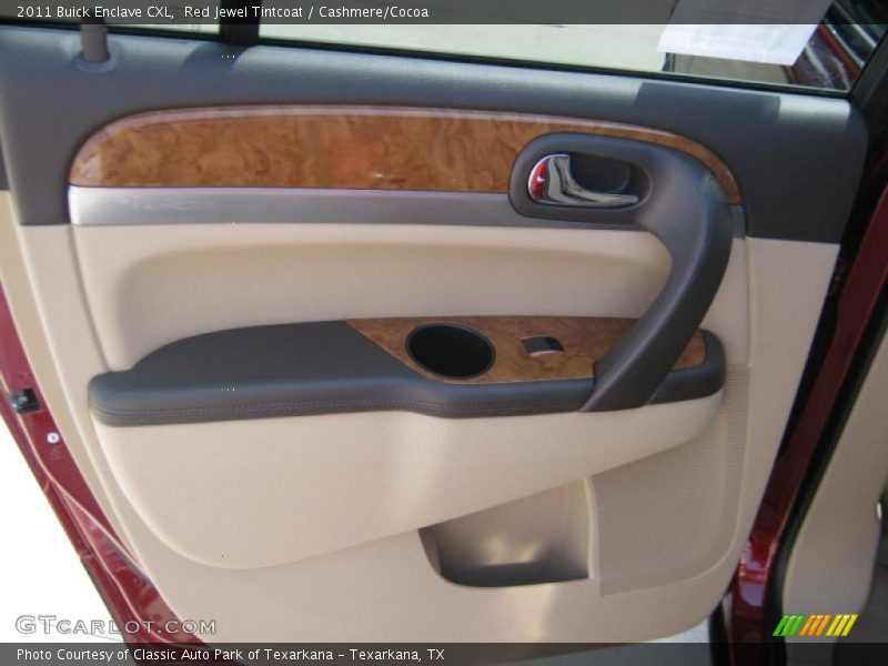 Red Jewel Tintcoat / Cashmere/Cocoa 2011 Buick Enclave CXL