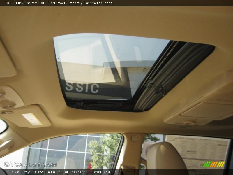 Red Jewel Tintcoat / Cashmere/Cocoa 2011 Buick Enclave CXL