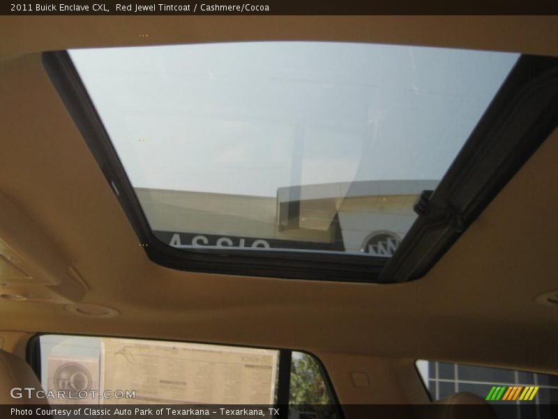 Red Jewel Tintcoat / Cashmere/Cocoa 2011 Buick Enclave CXL