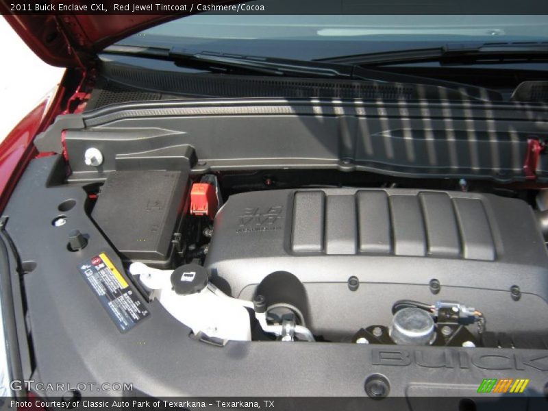 Red Jewel Tintcoat / Cashmere/Cocoa 2011 Buick Enclave CXL