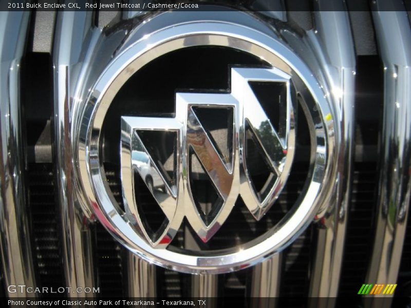 Red Jewel Tintcoat / Cashmere/Cocoa 2011 Buick Enclave CXL