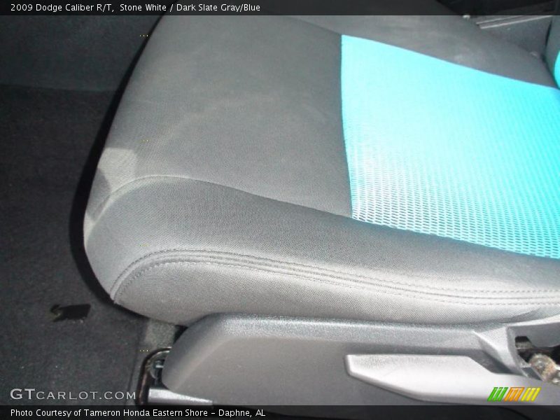 Stone White / Dark Slate Gray/Blue 2009 Dodge Caliber R/T