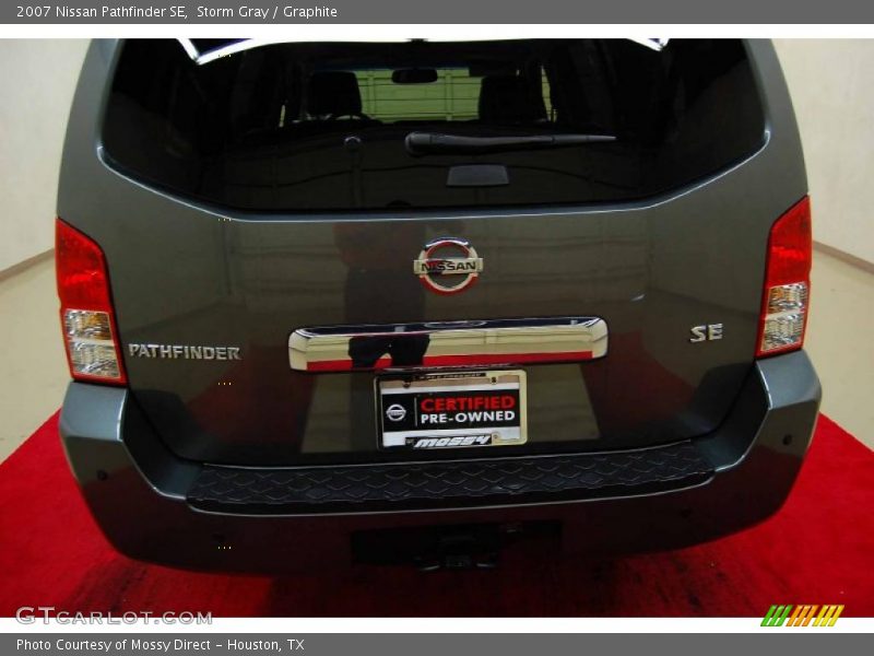 Storm Gray / Graphite 2007 Nissan Pathfinder SE