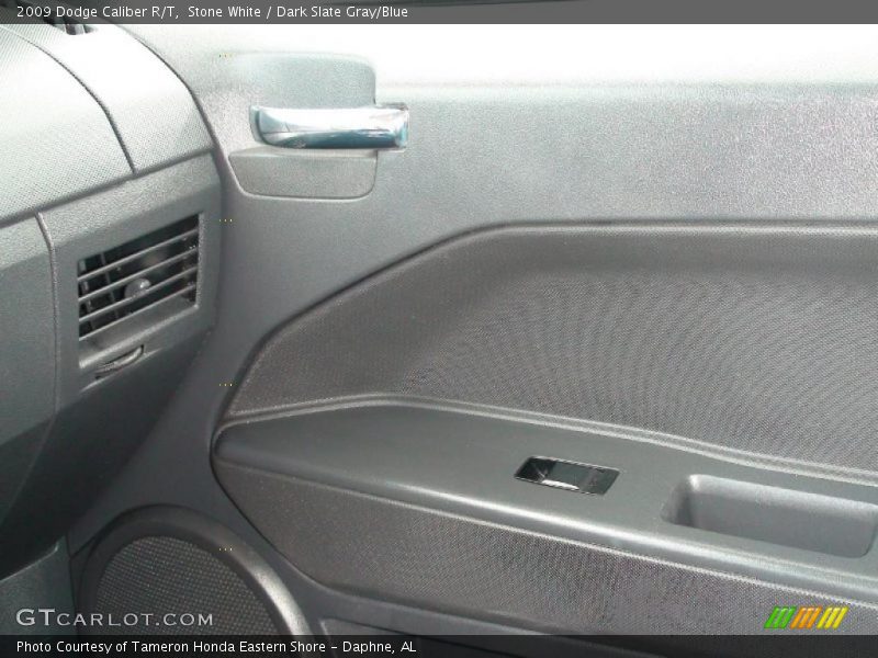 Stone White / Dark Slate Gray/Blue 2009 Dodge Caliber R/T