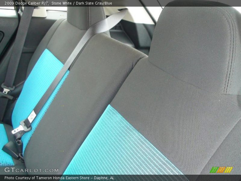 Stone White / Dark Slate Gray/Blue 2009 Dodge Caliber R/T
