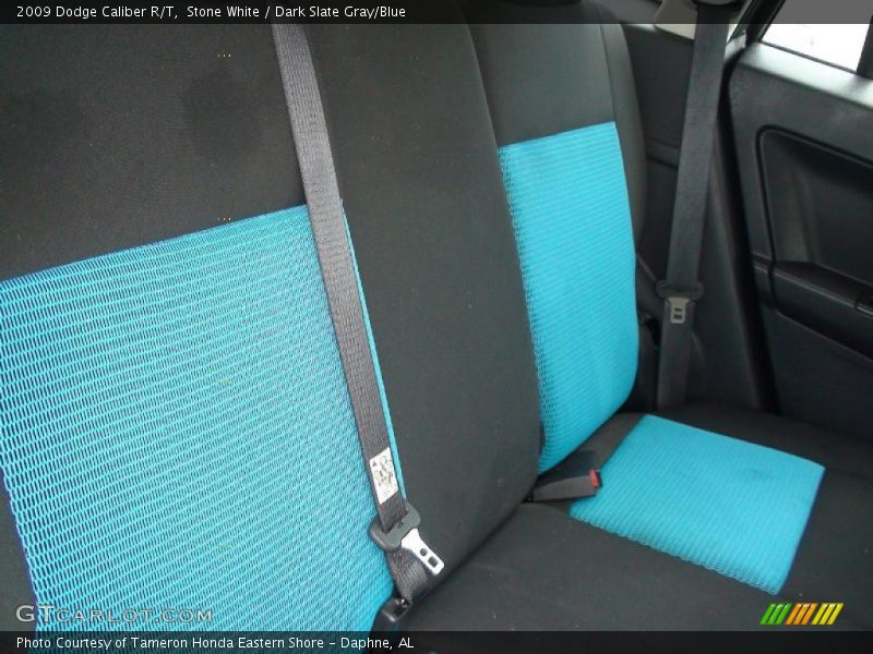 Stone White / Dark Slate Gray/Blue 2009 Dodge Caliber R/T
