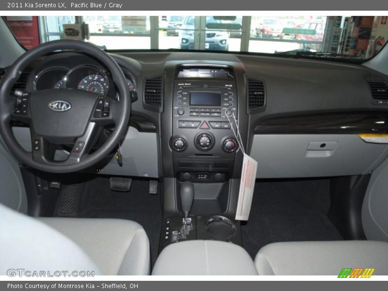 Pacific Blue / Gray 2011 Kia Sorento LX