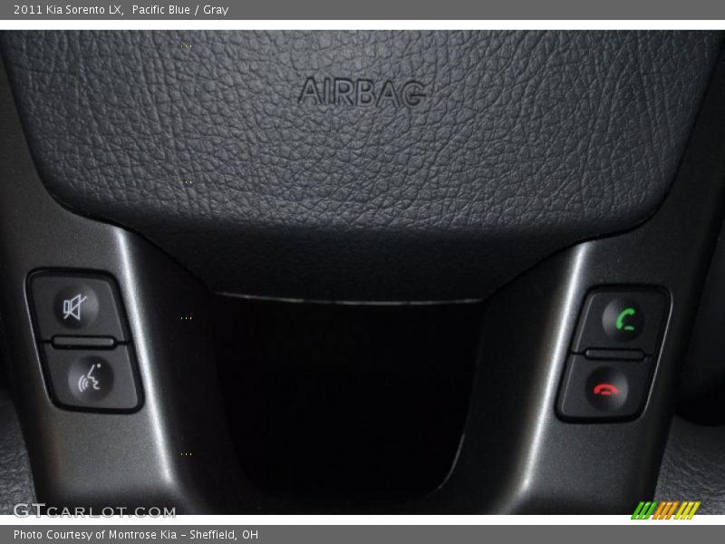 Pacific Blue / Gray 2011 Kia Sorento LX