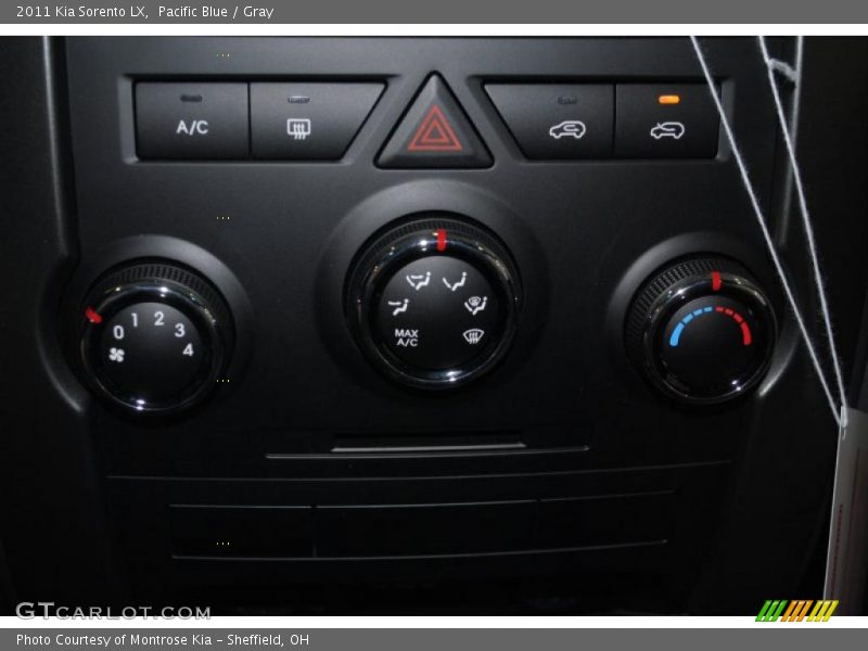 Pacific Blue / Gray 2011 Kia Sorento LX