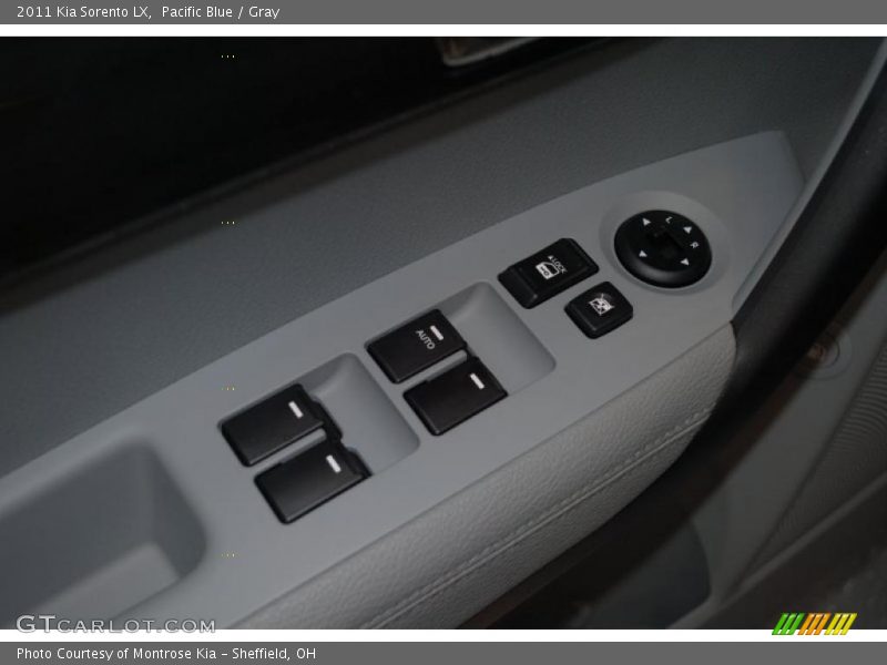 Pacific Blue / Gray 2011 Kia Sorento LX