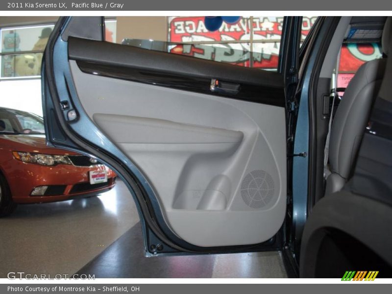 Pacific Blue / Gray 2011 Kia Sorento LX