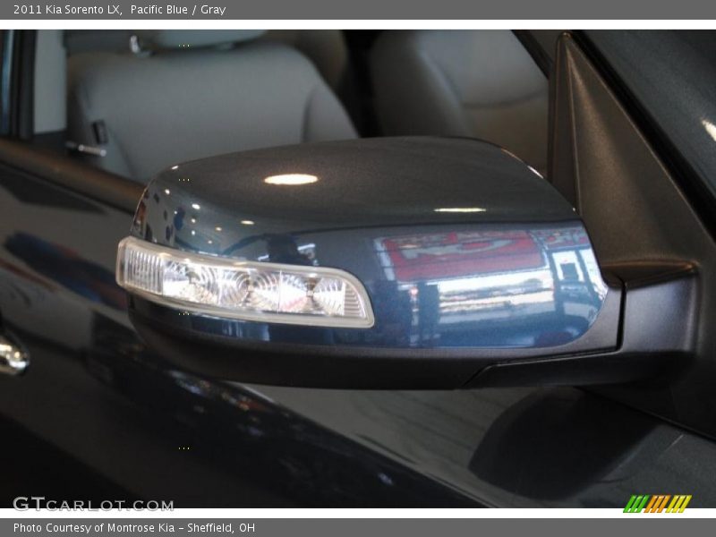 Pacific Blue / Gray 2011 Kia Sorento LX