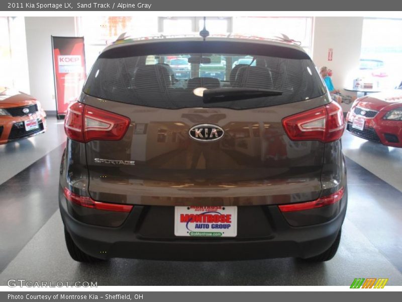 Sand Track / Alpine Gray 2011 Kia Sportage LX