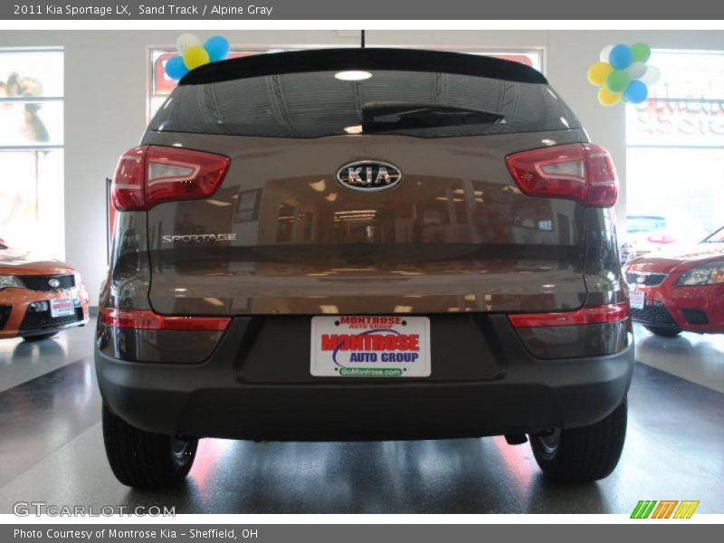 Sand Track / Alpine Gray 2011 Kia Sportage LX