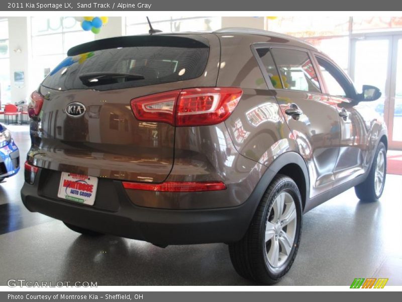 Sand Track / Alpine Gray 2011 Kia Sportage LX