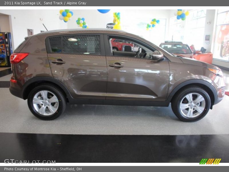 Sand Track / Alpine Gray 2011 Kia Sportage LX