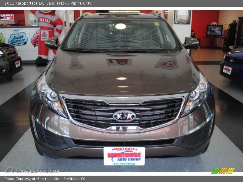 Sand Track / Alpine Gray 2011 Kia Sportage LX