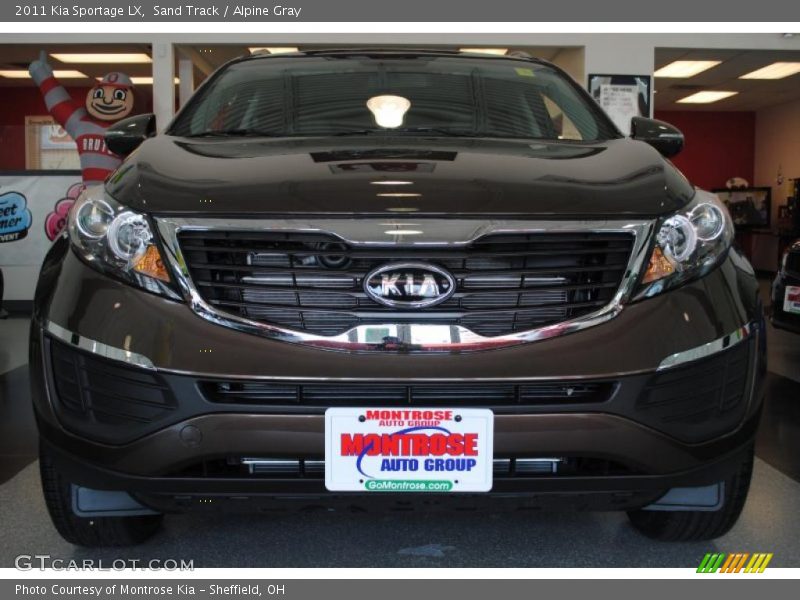Sand Track / Alpine Gray 2011 Kia Sportage LX