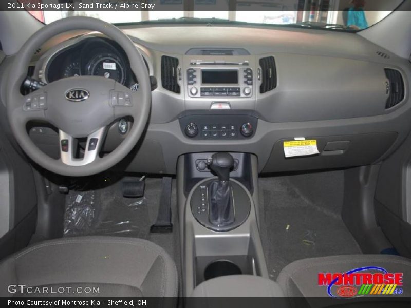 Sand Track / Alpine Gray 2011 Kia Sportage LX