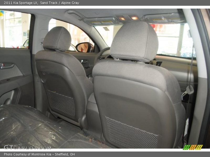 Sand Track / Alpine Gray 2011 Kia Sportage LX