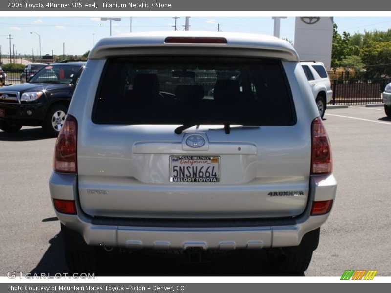 Titanium Metallic / Stone 2005 Toyota 4Runner SR5 4x4