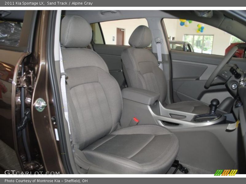 Sand Track / Alpine Gray 2011 Kia Sportage LX