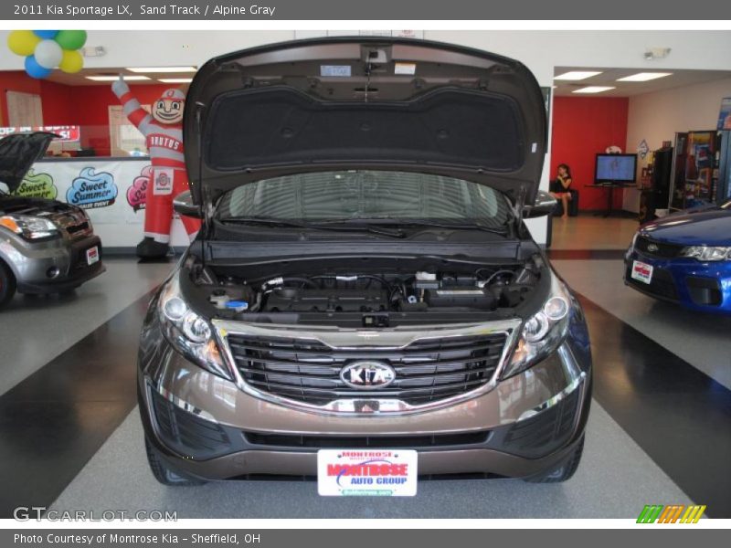 Sand Track / Alpine Gray 2011 Kia Sportage LX