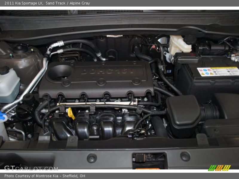 Sand Track / Alpine Gray 2011 Kia Sportage LX