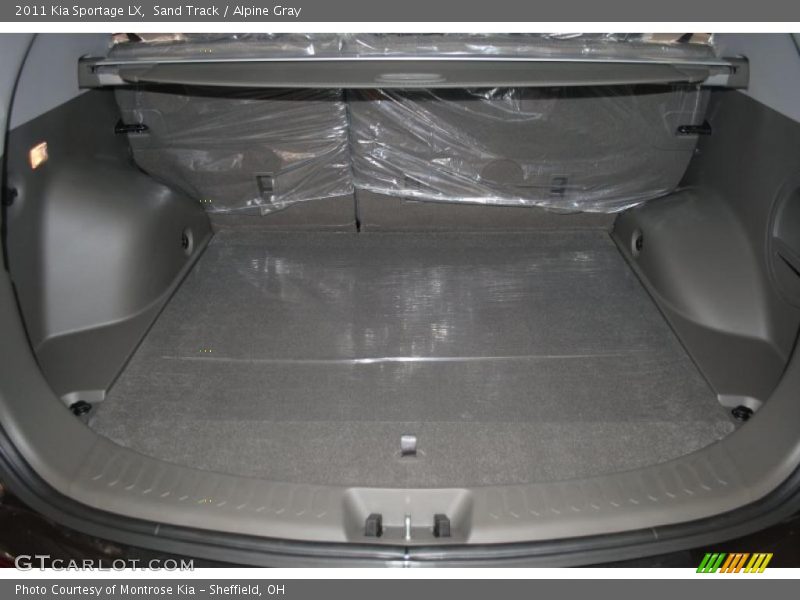 Sand Track / Alpine Gray 2011 Kia Sportage LX