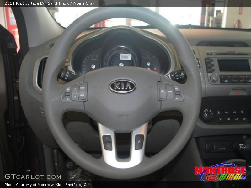 Sand Track / Alpine Gray 2011 Kia Sportage LX