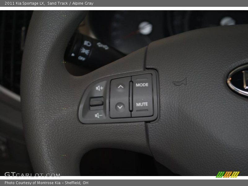 Sand Track / Alpine Gray 2011 Kia Sportage LX